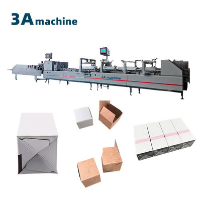 CQT 650JYG Crash Lock Box Bottom Folder-Gluer 650 avec robot de pré-pliage et de verrouillage automatique