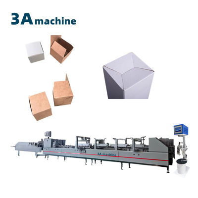 CQT*650JYG Boîte inférieure à verrouillage par collision boîte ligne droite boîte pliante machine à coller pour emballage