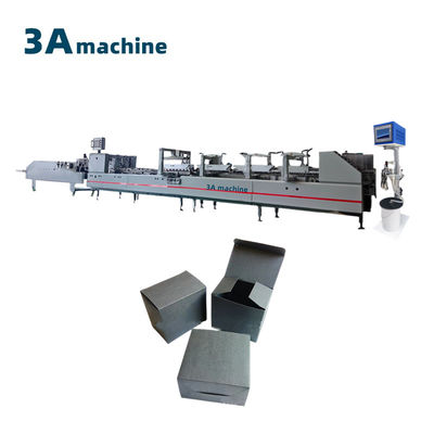 Vitesse maximale du revêtement 300 mètres/minute 380V3P CQT 650JYG Crash Lock Box Bottom Folder-Gluer