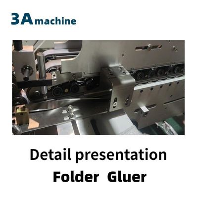 Vitesse maximale du revêtement 300 mètres/minute 380V3P CQT 650JYG Crash Lock Box Bottom Folder-Gluer