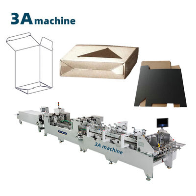 250g-650g Machine à coller automatique double pour boîtes ondulées