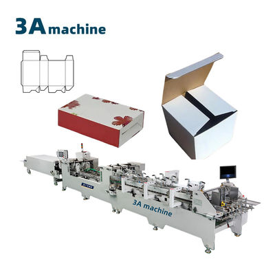 Boîte dépliée plus large taille maximale 1 105cm 6 coins machine à coller pour 1100 JGKW boîte