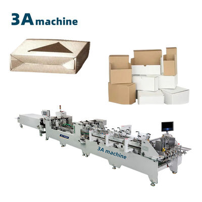 Fonction 3 Machine à coller automatique à double verrouillage pour carton et carton ondulé