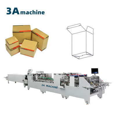 Machine de collage à double verrouillage hautement fonctionnelle pour carton et carton ondulé