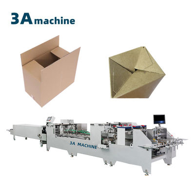Collage automatique de collecteur à double verrouillage pour carton et cartons ondulés