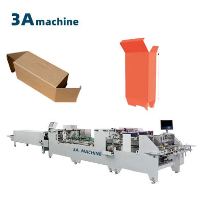 250g-650g Machine à coller en carton à double verrouillage à fond de boîte à dossiers pour pièces de machines à papier