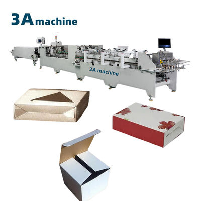 Machine à plier des boîtes ondulées à double verrouillage au fond et à collage latéral au modèle 1300-JGKW