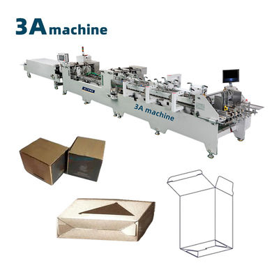 JGKW 1100 Gluer à double verrouillage pour dossiers inférieurs avec diffuseur de colle