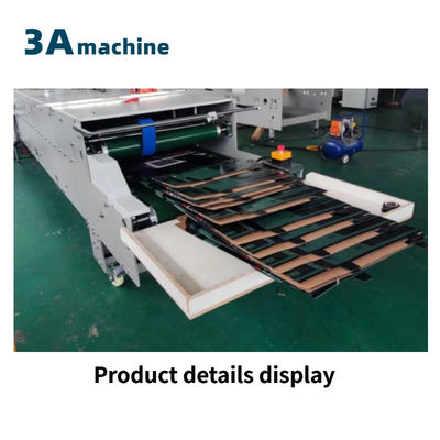 1300JGKW Gluer de carton avec entraînement électrique et fonction double verrouillage du fond