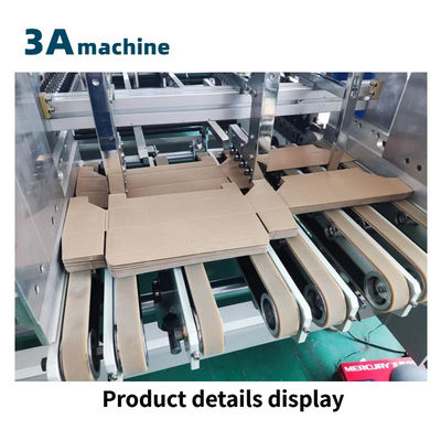 1300JGKW Gluer de carton avec entraînement électrique et fonction double verrouillage du fond