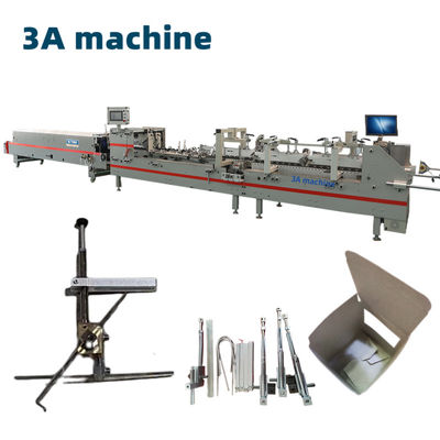 SHH**800AG-2 Machine automatique de pliage et de collage du fond pour matériaux d'emballage en bois