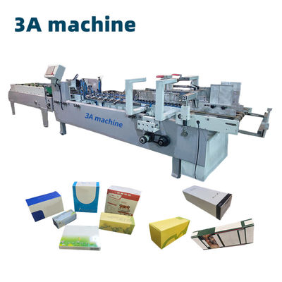 Machine à coller des dossiers en carton ondulé à haute productivité avec débogage facile Zh 800