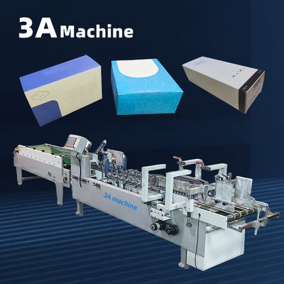 Matériau d'emballage en bois 3ACQ**580D Machine automatique de fabrication de boîtes de papier contrôlée par PLC
