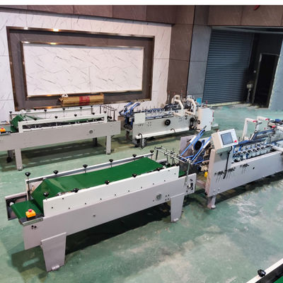 Matériau d'emballage en bois 3ACQ**580D Machine automatique de fabrication de boîtes de papier contrôlée par PLC