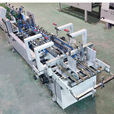 Machine à coller automatiquement des dossiers à haute productivité pour coller du papier et plier des boîtes