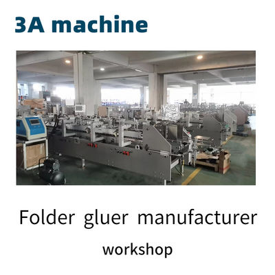 250 m/min Vitesse de travail Machine automatique de collage pour collage et pliage rapide du papier