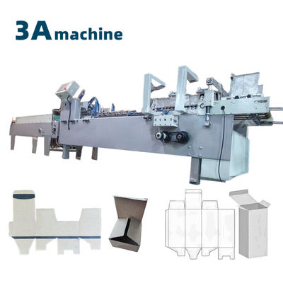 Vitesse de travail 230 m/min Machine à double face ondulée avec colle de côté pliante et collante