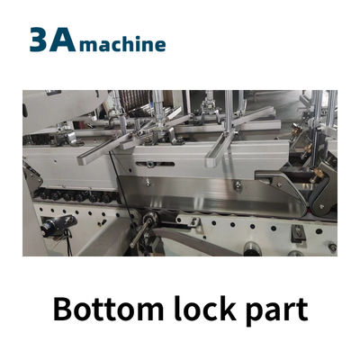 CQT900YG-2 machine à coller à la boîte semi-automatique à verrouillage de fond pré-pliée pour le matériel des machines