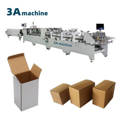 Condition de la machine à coller les dossiers à double collage automatique pour les boîtes d'expédition ondulées