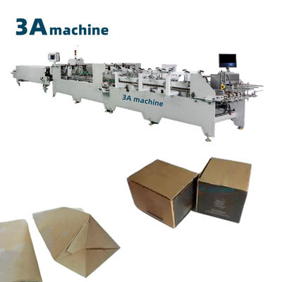 Fermeture de fond à double ruban Dispenser dossier pièces de colle Box machine à colle pour la production