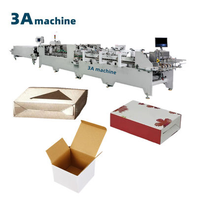Boîte déployée plus large 2 118cm Double-verrouillage machine à colle de fond pour carton dossier de papier