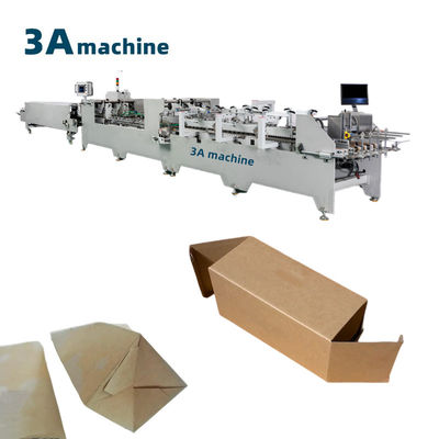 Machine à coller à froid pour le pliage de carton à double verrouillage