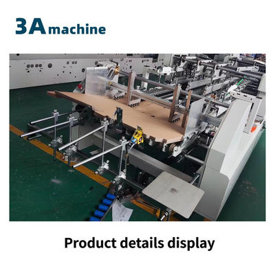 Machine à coller à froid pour le pliage de carton à double verrouillage