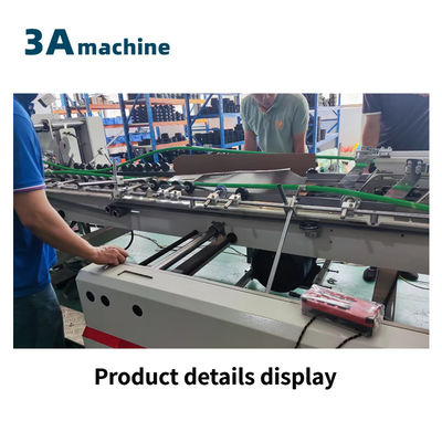 Machine à coller à froid pour le pliage de carton à double verrouillage