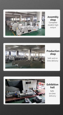 Boîte déployée plus large 125cm 1300 JGKW boîte en carton machine à colle à double verrouillage