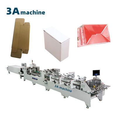 Conception 1300 JGKW Carton/boîte ondulée à double verrou à fond à fusion chaude Machine de pistolet à colle