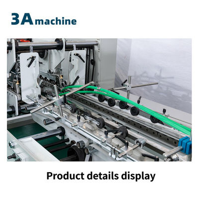 Vitesse de travail de 300 m/min Machine à coller à froid à double verrouillage en carton pour boîte ondulée