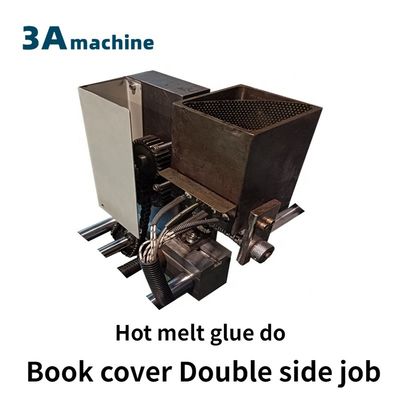 Machine à coller à fond chaud pour couverture de livre, dossier de couverture CQT-800BS pour taille minimale de 280 mm