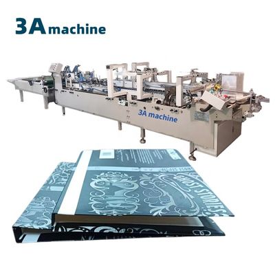 Machine à coller à double face de couverture de livre avec vitesse maximale de 250 mètres/minute