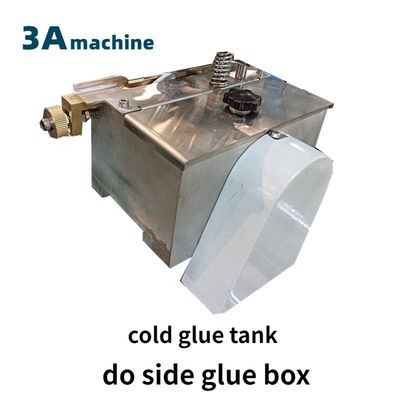 Machine à coller à double face de couverture de livre avec vitesse maximale de 250 mètres/minute