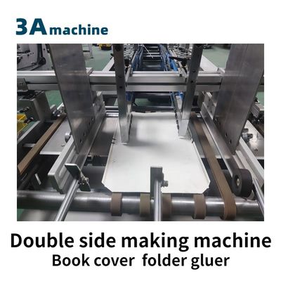 8.25M*1.2M*1.3M Machine à coller des couvertures de livres automatiques à double face 650 mm Taille maximale