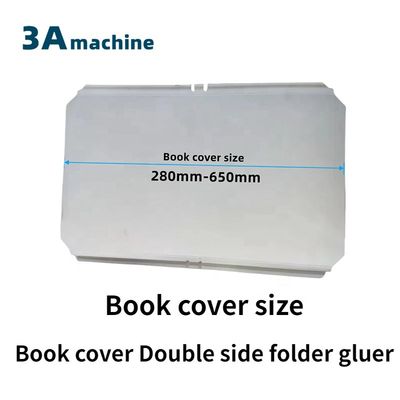 CQT-800BS Machine automatique de collage de couverture de livre avec une largeur maximale de 650 mm