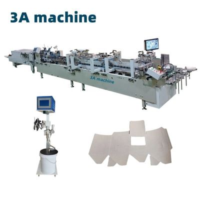 CQT-1100 Machine de collage automatique à verrouillage de fond de dossier améliorée avec poids net 4300