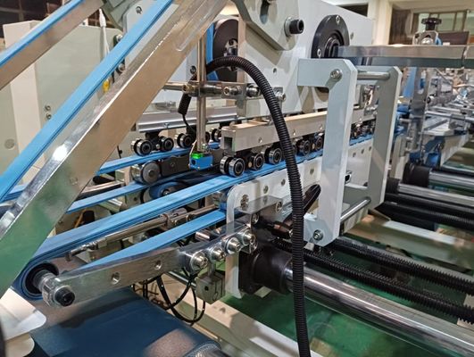 10 kW CQT-1100 Gluer automatique amélioré pour la production de boîtes en carton