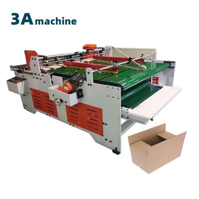 Machine de corrugation informatisée CQT2400 Collageur semi-automatique pour carton ondulé