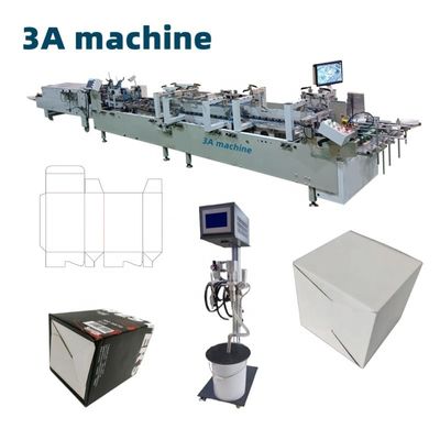 Voltage 380V CQT-900 Amélioration automatique du pliage du collageur de bordure de la machine de verrouillage du bas