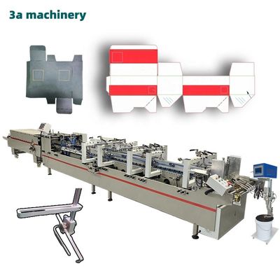 Longueur totale 9,6 m colleuse automatique pour le pliage de cartons