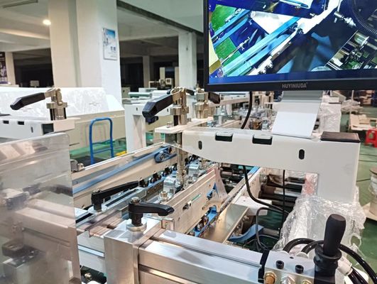 PLC contrôlée CQT-900 Machine automatique de pliage et de collage de carton pour boîtes en carton