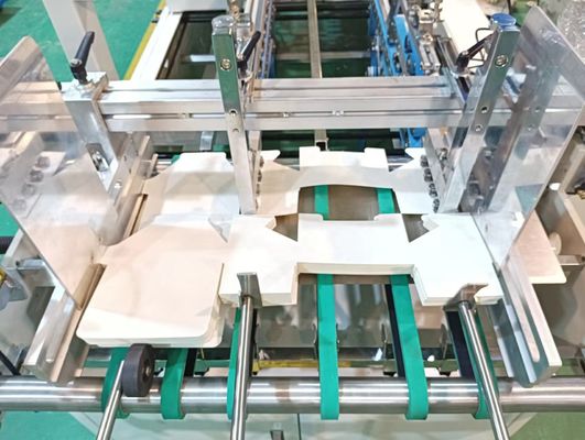 PLC contrôlée CQT-900 Machine automatique de pliage et de collage de carton pour boîtes en carton