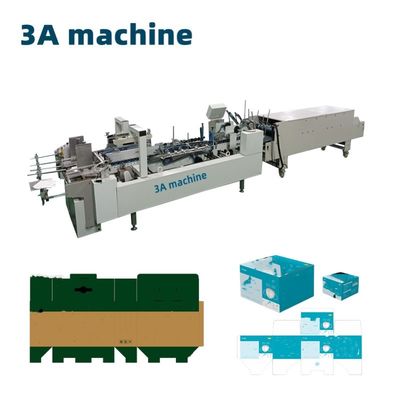 1 400 kg de papier d'alimentation boîte automatique à dossiers machine à coller CQT-800 pour boîtes ondulées