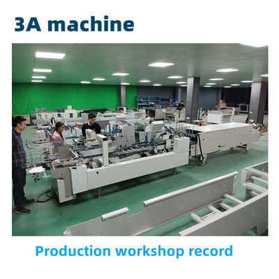 1 400 kg de papier d'alimentation boîte automatique à dossiers machine à coller CQT-800 pour boîtes ondulées