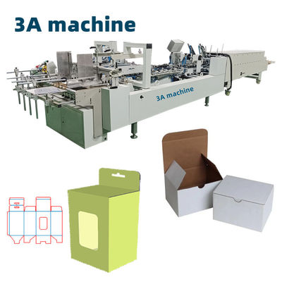 Machine à coller les dossiers CQT 800A pour coller automatiquement les mini cartons/boîtes ondulées
