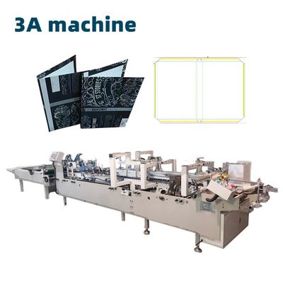 250m/min Vitesse PLC Composants de base CQT-800BS Machine automatique de collage de couverture de livre