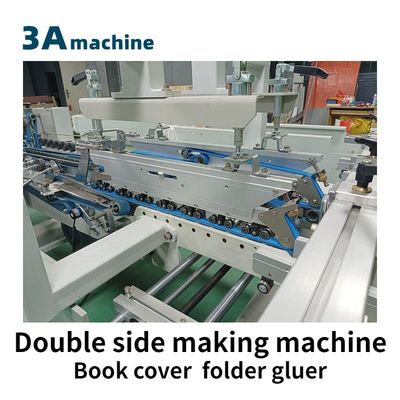 250m/min Vitesse PLC Composants de base CQT-800BS Machine automatique de collage de couverture de livre