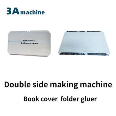 250m/min Vitesse PLC Composants de base CQT-800BS Machine automatique de collage de couverture de livre
