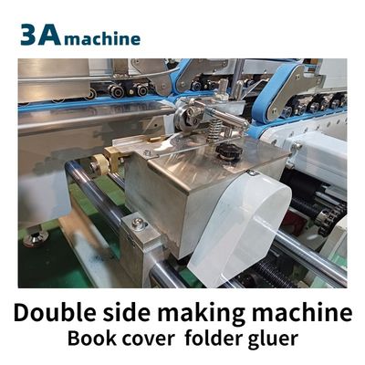250m/min Vitesse PLC Composants de base CQT-800BS Machine automatique de collage de couverture de livre
